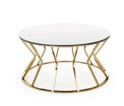 Halmar Ławy I Stoliki Do Salonu|Stoliki Kawowe I Ławy*AFINA ława lustro / złoty (1p=1szt)1 sztuka