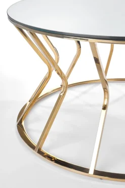 Halmar Ławy I Stoliki Do Salonu|Stoliki Kawowe I Ławy*AFINA ława lustro / złoty (1p=1szt)1 sztuka