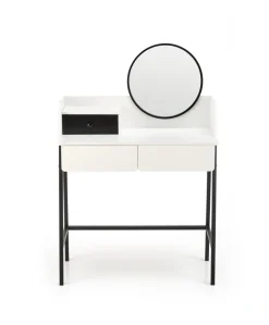 Halmar Biurka*AGNES konsolka biały / czarny (1p=1szt)1 sztuka