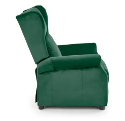Halmar Fotele Do Biura|Fotele Do Sypialni*AGUSTIN 2 fotel wypoczynkowy ciemny zielony (2p=1szt)1 sztuka