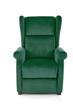 Halmar Fotele Do Biura|Fotele Do Sypialni*AGUSTIN 2 fotel wypoczynkowy ciemny zielony (2p=1szt)1 sztuka