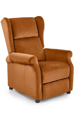 Halmar Fotele*AGUSTIN 2 fotel wypoczynkowy cynamonowy (2p=1szt)1 sztuka