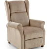 Halmar Fotele Do Biura|Fotele Do Sypialni*AGUSTIN fotel wypoczynkowy beżowy (1p=1szt)1 sztuka