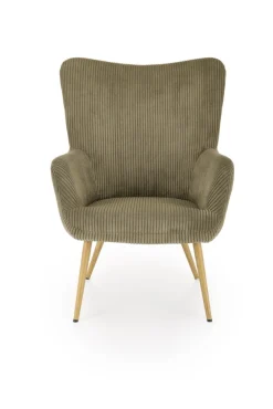 Halmar Fotele*AMARO fotel wypoczynkowy, oliwkowy (1p=1szt)1 sztuka