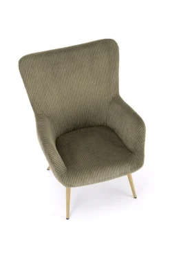 Halmar Fotele*AMARO fotel wypoczynkowy, oliwkowy (1p=1szt)1 sztuka