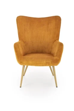 Halmar Fotele*AMARO fotel wypoczynkowy, musztardowy (1p=1szt)1 sztuka