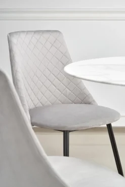 Halmar Stoły*AMBROSIO stół okrągły, blat - szkło, noga - czarny (2p=1szt)1 sztuka