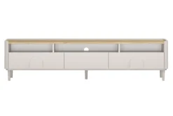 Bogart Szafki Rtv Do Salonu|Szafki Rtv*AMILIO RTV 200 1K2SZ - cashmere / dąb olejowany / uchwyty cashmere / nogi cashmere