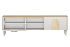 Bogart Szafki Rtv Do Salonu|Szafki Rtv*AMILIO RTV 170 1K1SZ - cashmere / dąb olejowany / uchwyty dąb jasny / nogi cashmere