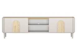 Bogart Szafki Rtv Do Salonu|Szafki Rtv*AMILIO RTV 170 1K1SZ - cashmere / dąb olejowany / uchwyty dąb jasny / nogi cashmere