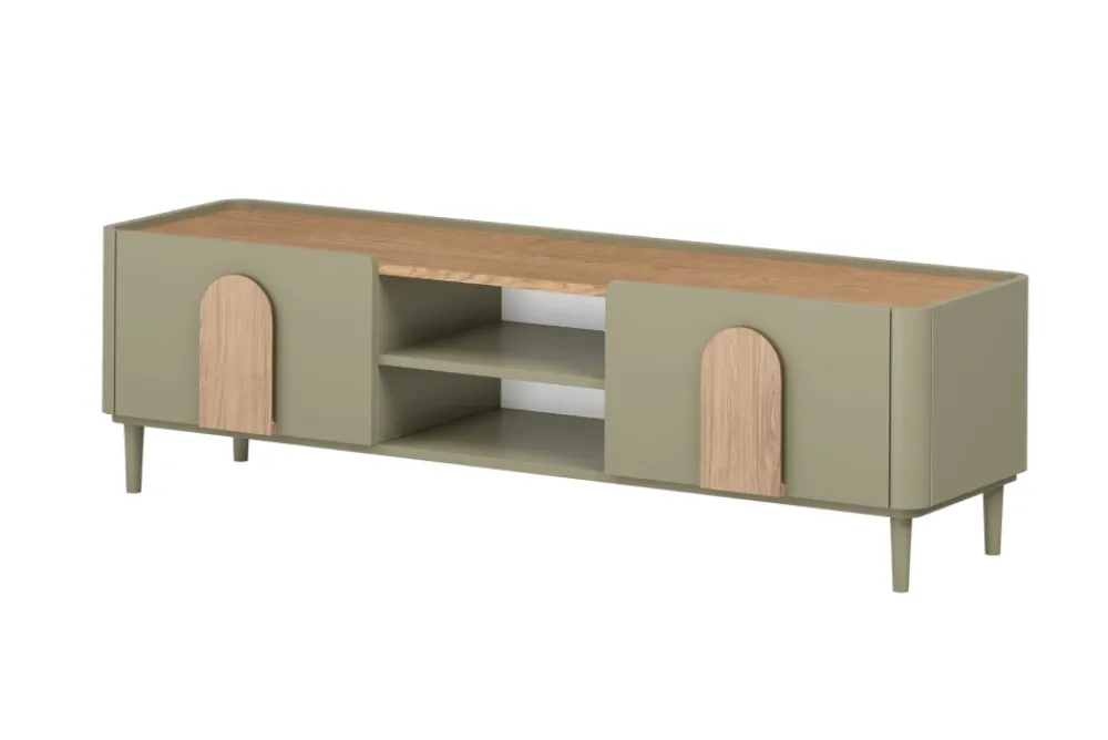 Bogart Szafki Rtv Do Salonu|Szafki Rtv*AMILIO RTV 170 1K1SZ - eukaliptus / dąb baltic dune / uchwyty dąb naturalny / nogi eukaliptus