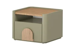 Bogart Szafki I Regały Do Pokoju Młodzieżowego|Szafki Nocne Do Pokoju Młodzieżowego*AMILIO SZAFKA NOCNA 50 1SZ - eukaliptus / dąb baltic dune / uchwyty dąb naturalny