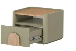 Bogart Szafki I Regały Do Pokoju Młodzieżowego|Szafki Nocne Do Pokoju Młodzieżowego*AMILIO SZAFKA NOCNA 50 1SZ - eukaliptus / dąb baltic dune / uchwyty dąb naturalny