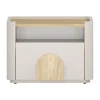 Bogart Szafki I Regały Do Pokoju Młodzieżowego|Szafki Nocne Do Pokoju Młodzieżowego*AMILIO SZAFKA NOCNA 50 1SZ - cashmere / dąb olejowany / uchwyty dąb jasny