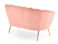 Halmar Fotele Do Biura|Fotele Do Sypialni*AMORINITO XL fotel wypoczynkowy jasny różowy / złoty1 sztuka