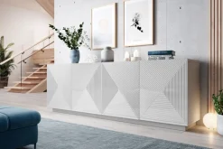 Bogart Komody*ASHA KOMODA 200 4D - biały mat