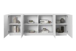 Bogart Komody*ASHA KOMODA 200 4D - biały mat