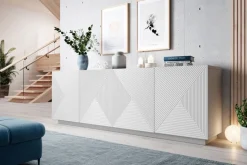 Bogart Komody*ASHA KOMODA 200 4D - biały mat