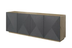 Bogart Komody*ASHA KOMODA 200 4D - rivier stone / artisan