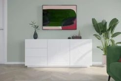 Bogart Komody*ASHA KOMODA 167 2D3SZ - biały mat