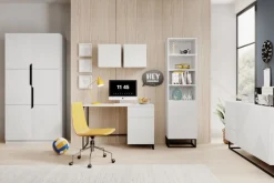 Bogart Komody*ASHA KOMODA 167 2D3SZ - biały mat / stelaż