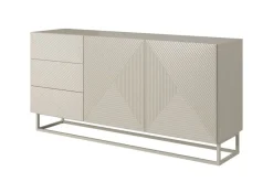 Bogart Komody*ASHA KOMODA 167 2D3SZ - cashmere / stelaż cashmere