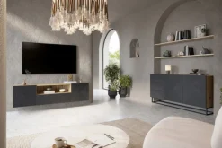 Bogart Komody*ASHA KOMODA 167 2D3SZ - rivier stone / artisan / stelaż