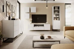 Bogart Szafki I Regały*ASHA REGAŁ 50 1D - biały mat / stelaż