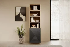 Bogart Szafki I Regały*ASHA REGAŁ 50 1D - rivier stone / artisan