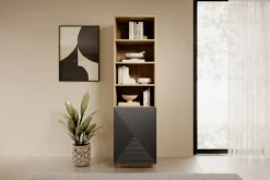 Bogart Szafki I Regały*ASHA REGAŁ 50 1D - rivier stone / artisan