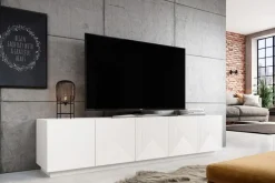 Bogart Szafki Rtv*ASHA RTV 200 5D - biały mat