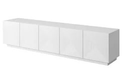 Bogart Szafki Rtv*ASHA RTV 200 5D - biały mat