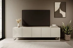 Bogart Szafki Rtv*ASHA RTV 200 5D - cashmere / stelaż cashmere