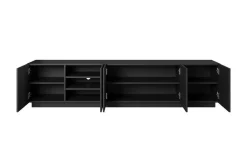 Bogart Szafki Rtv*ASHA RTV 200 5D - czarny mat