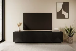 Bogart Szafki Rtv*ASHA RTV 200 5D - czarny mat