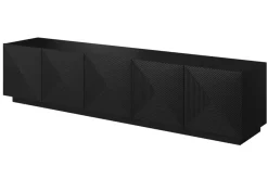 Bogart Szafki Rtv*ASHA RTV 200 5D - czarny mat