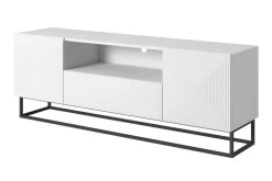 Bogart Szafki Rtv*ASHA RTV 167 2D1SZ - biały mat / stelaż