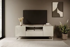 Bogart Szafki Rtv*ASHA RTV 167 2D1SZ - cashmere / stelaż cashmere