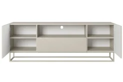 Bogart Szafki Rtv*ASHA RTV 167 2D1SZ - cashmere / stelaż cashmere