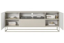 Bogart Szafki Rtv*ASHA RTV 167 2D1SZ - cashmere / stelaż cashmere