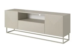 Bogart Szafki Rtv*ASHA RTV 167 2D1SZ - cashmere / stelaż cashmere