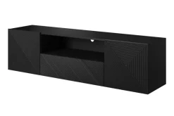 Bogart Szafki Rtv*ASHA RTV 167 2D1SZ - czarny mat / wisząca