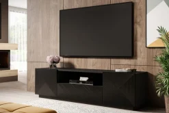 Bogart Szafki Rtv*ASHA RTV 167 2D1SZ - czarny mat