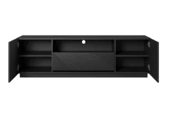 Bogart Szafki Rtv*ASHA RTV 167 2D1SZ - czarny mat