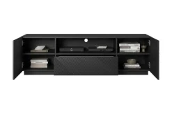 Bogart Szafki Rtv*ASHA RTV 167 2D1SZ - czarny mat