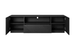 Bogart Szafki Rtv*ASHA RTV 167 2D1SZ - czarny mat