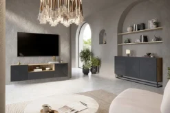 Bogart Szafki Rtv*ASHA RTV 167 2D1SZ - rivier stone / artisan / wisząca