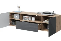 Bogart Szafki Rtv*ASHA RTV 167 2D1SZ - rivier stone / artisan / wisząca