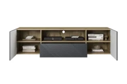 Bogart Szafki Rtv*ASHA RTV 167 2D1SZ - rivier stone / artisan / wisząca