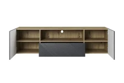 Bogart Szafki Rtv*ASHA RTV 167 2D1SZ - rivier stone / artisan / wisząca